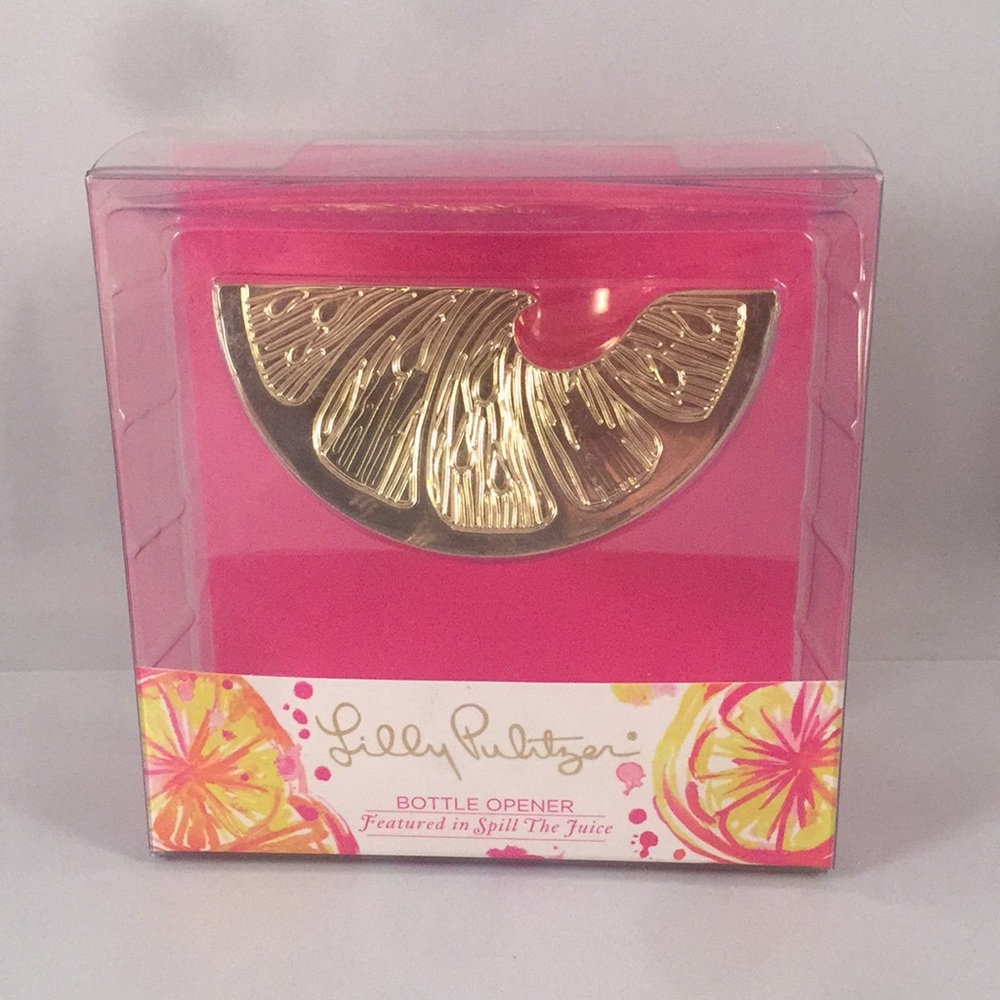 Lilly Pulitzer Bottle Opener Spill the Juice